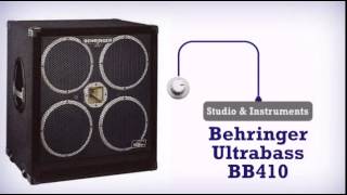 Video thumbnail for Behringer Ultrabass BB410 - DJkit.com by djkit®