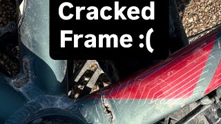 CRACKED Gravel BIKE FRAME! How I found out & what will we do? Also, the Bad Bricks Zen Story