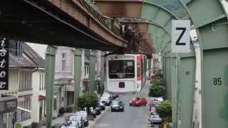 preview picture of video 'Wuppertal monorail of the oldest in the world'