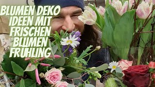Livestream #409:Blumenkreationen Frühling 2022 zum das Wohnzimmer verschönern - DIY Inspiration