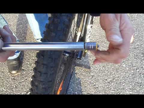 STECKACHSE AUSBAU SUNTOUR  Q-LOC GABEL VR