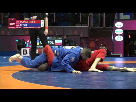 1/2 Men's GP Gi - 84 kg: H. HORODETSKYI (UKR) v. P. NEDZI (POL)