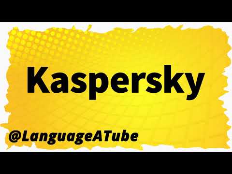 Kaspersky Pronunciation ⚡️ How To Pronounce Kaspersky!