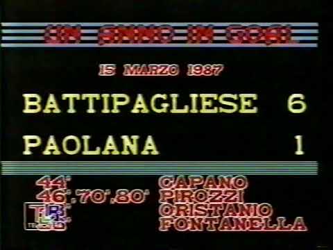 Interregionale 1986-87: Battipagliese  - Paolana 6-1