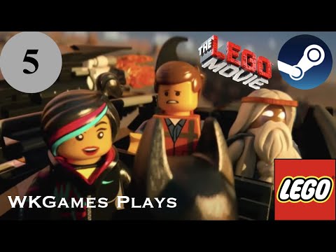 The Lego Movie Videogame PC 100% Level 5: Escape from Flatbush [ALL MINIKITS]