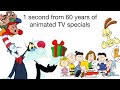 1 Second From 60 Years Of Animated TV Specials