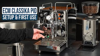ECM Classika PID: Initial Setup and First Use