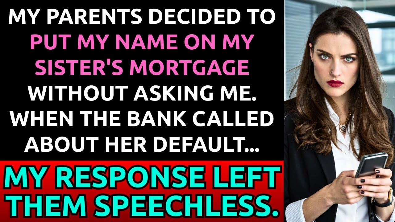 Parents Put My Name On Sister's Mortgage Without Permission - My Response Was Epic