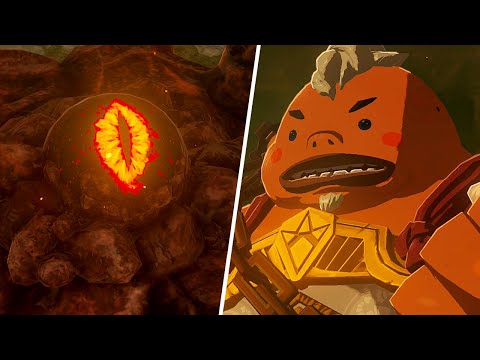 Zelda Tears of the Kingdom - Major Boss Marbled Gohma Battle (HQ)