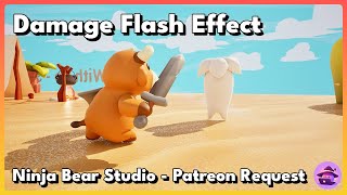 Create a Damage Flash Effect in Unreal Engine 5 | Ninja Bear Studio