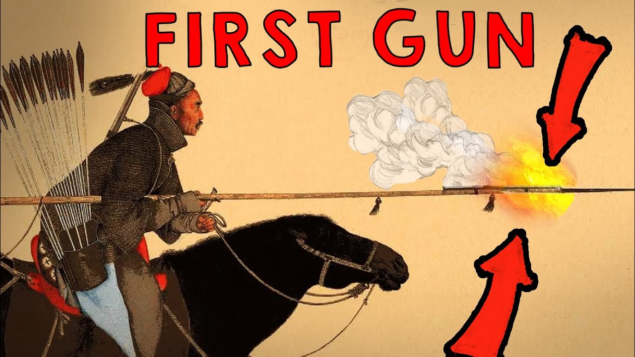When did people start using guns?