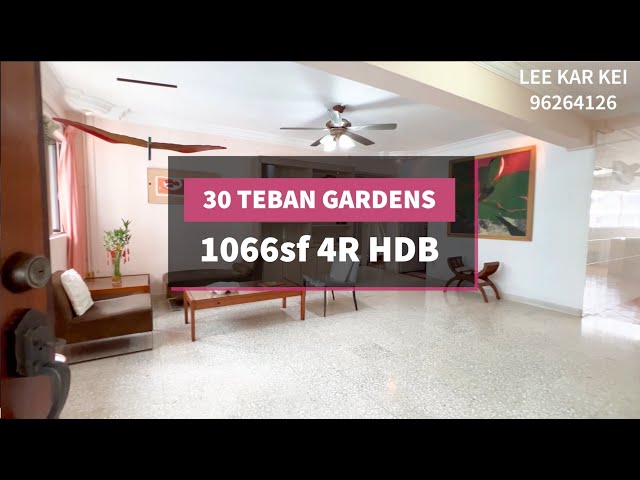 undefined of 1,066 sqft HDB for Sale in 30 Teban Gardens Road