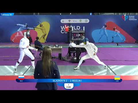 Sirius Epee 2022, ME Ind T16 Glazkov RUS - Reizlin UKR