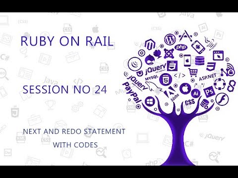 Ruby Programming Tutorial 24 Next and Redo Statements with Codes in Ruby