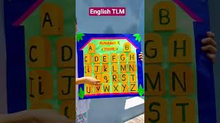 Alphabet Chart #alphabet #classroomenvironment #education #englishtlm #englishgrammar