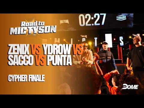 SACCO vs PUNTA vs ZENIX vs YDROW - IL CHYPER FINALE - ROAD TO MIC TYSON 5 - Rap Freestyle Battle