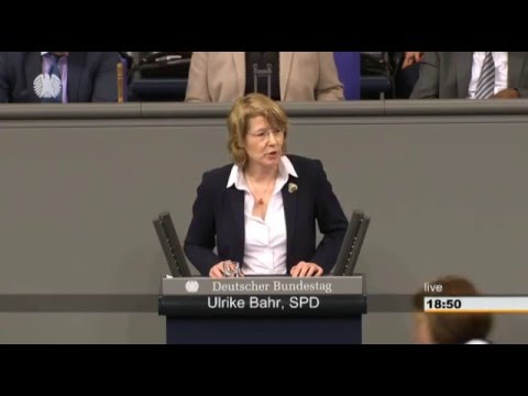 Ulrike Bahr Rede am 14.01.16: "Stärkung" der Rechte von Prostituierten