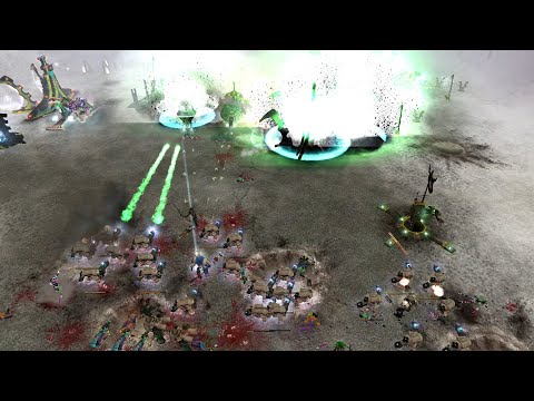 Unification Mod 2021: Deathwing vs Orks vs Thousand Sons vs Harlequins WH40K: Dawn Of War: Soulstorm