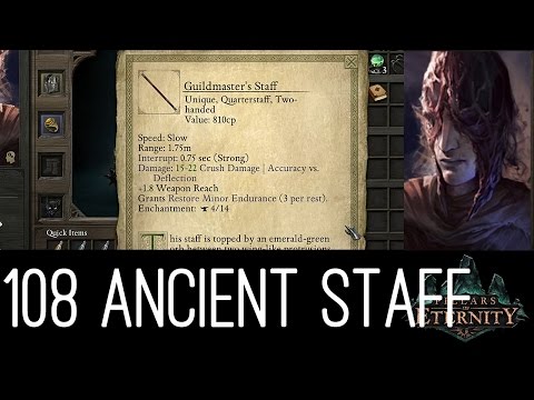 [Let's Play Pillars of Eternity Path of the Damned S1#108] The Guildmaster's Staff (Cat and Mouse)