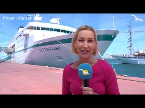 Kurzvideo MS DEUTSCHLAND: Kommen Sie mit uns auf einen SCHIFFSRUNDGANG über die MS DEUTSCHLAND.