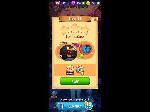 Angry Birds POP Level 22