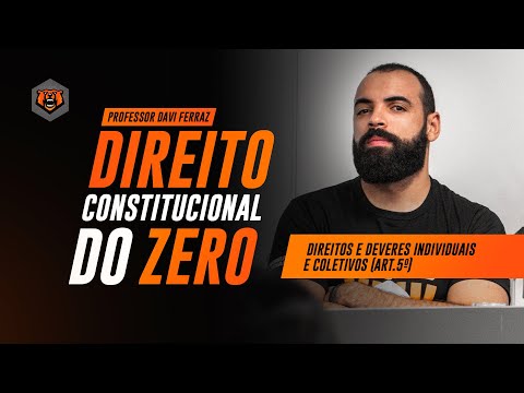 Direito Constitucional do Zero - Direitos e Deveres Individuais e Coletivos (Art.5º) - Monster