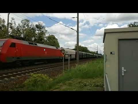 Bahnhof Lauta (NI) (Teil6)- der Bahnübergang Lauta-Oststraße in Lauta ,LK Bautzen am 26.05.2022.