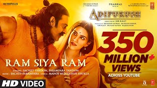 Ram Siya Ram (Hindi) Adipurush  Prabhas  Sachet-Pa