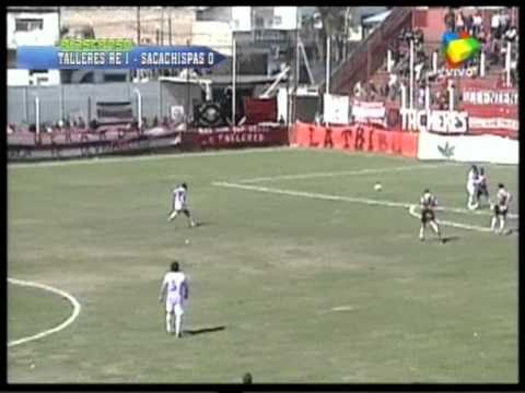 TALLERES (RE) 1 vs sacachispas 0 - 1era C 2010/11