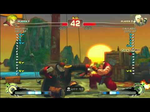SSF4 Rank Match  step1091x (KE)  vs  SAULABIS (RU)