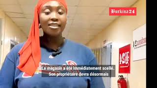 Ouagadougou : La BMCRF ferme un magasin clandestin à Kalgondé