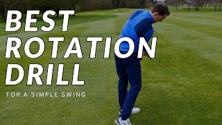 Best ROTATION DRILL for your Backswing and Downswing - It