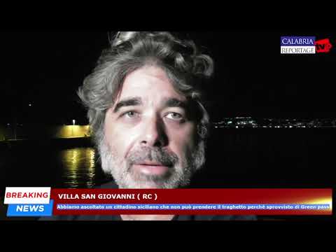 Villa San Giovanni: cittadino siciliano non può prendere traghetto perché sprovvisto di Green pass.