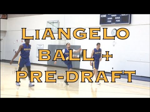 LiAngelo Ball, Nuni Omot, Nana Foulland, Daxter Miles, Tai Odiase, Duncan Robinson, pre-Draft warmup