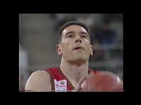 Coviran Granada - Real Madrid jornada 29 Liga ACB 1996-97