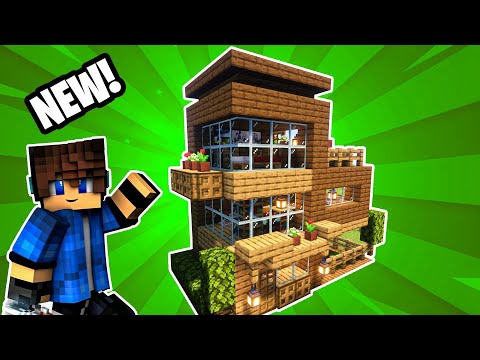 Insane Minecraft Build Hacks - Easy Small House Tutorial!