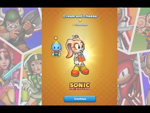 Cream& Cheese Unlocked! Sega Heroes #7 Stage 19 walkthrough