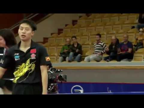 Xu Xin vs Fang Bo 1/2 Highlights Swedish Open 2014