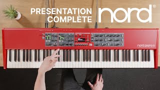 Nord Piano de scène 73 notes toucher lourd Nord Piano 6 73 - Video