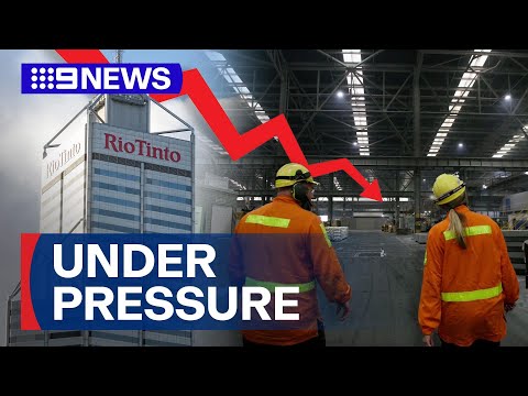 Future of Aussie manufacturing under pressure after Rio Tinto admission | 9 News Australia