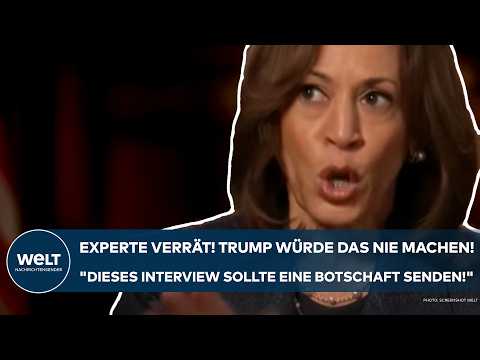 US-WAHL: Experte verrät! "Dieses Interview sollte eine Botschaft senden!" Trump würde das nie machen