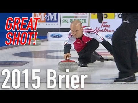 Pat Simmons - Runback Double - 2015 Tim Hortons Brier