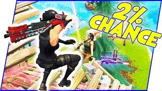 Booty PUCKERED! They Gave Me A 2% Chance Of Winning! - Fortnite Gameplay