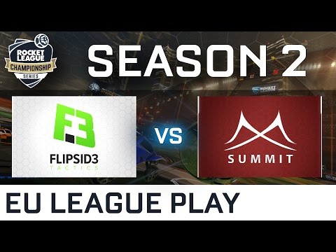 Flipsid3 Tactics vs Summit EU League Play Week 4 - RLCS S2