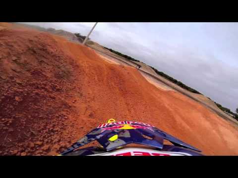 James Stewart GoPro Supercross Testing For The 2013 Season