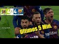 Villarreal 4 - 4 Barcelona Ultimos 5 Min
