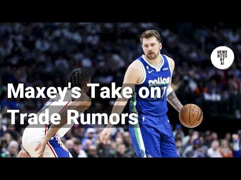 Tyrese Maxey Reacts to Luka Doncic Trade Buzz