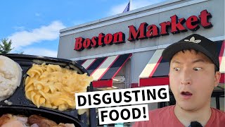What Happened to BOSTON MARKET! TERRIBLE Food at Dying Chain