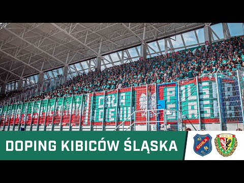 KIBICE: Doping kibiców Śląska w Opolu