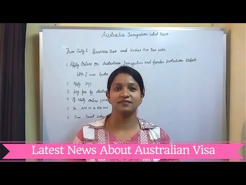 Australia Immigration News 2017: Latest News About Australian Visa Video